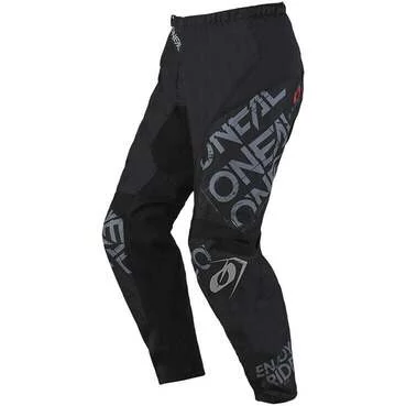 Oneal ELEMENT Static Motocross Endur мотоштаны Black Grey