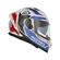 Acerbis X-way Graphic Мотошлем White Blue Белый