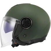 Ls2 OF620 CLASSY SOLID Matt Military Green Motorcycle Jet Мотошлем