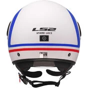 LS2 OF558 SPHERE LUX 2 URBY Jet Motorcycle Мотошлем White Blue Red