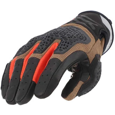 ACERBIS CE CROSSOVER Motorcycle мотоперчатки Brown Orange
