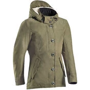 Women's Motorcycle мотокуртка in Ixon BELLECOUR WP LADY Kaki Fabric