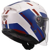 Ls2 OF603 INFINITY 2 Focus Jet Motorcycle Мотошлем White Blue Red