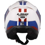Ls2 OF603 INFINITY 2 Focus Jet Motorcycle Мотошлем White Blue Red