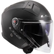 Motorcycle Мотошлем Jet Ls2 OF603 INFINITY 2 Solid Matt Black