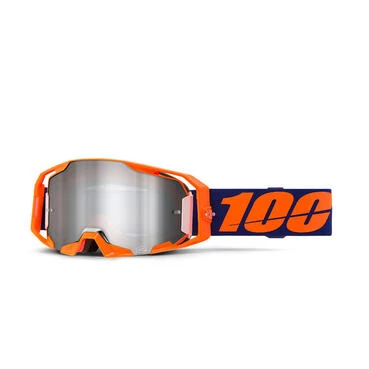 100% Armatic Goggle Orange Silver Оранжевый