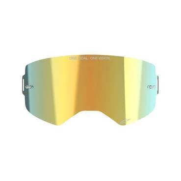 Alpinestars Supertech Lens Mirrored Gold Золотистый