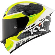 Kyt TT-REVO GEAR Full Face Motorcycle Мотошлем Black Yellow