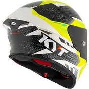 Kyt TT-REVO GEAR Full Face Motorcycle Мотошлем Black Yellow