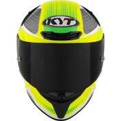 Kyt TT-REVO GEAR Full Face Motorcycle Мотошлем Black Yellow