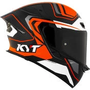 Kyt TT-REVO OVERTECH Full Face Motorcycle Мотошлем Black Orange