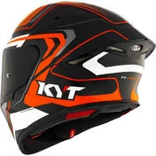 Kyt TT-REVO OVERTECH Full Face Motorcycle Мотошлем Black Orange