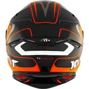 Kyt TT-REVO OVERTECH Full Face Motorcycle Мотошлем Black Orange