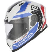 ACERBIS X-WAY Full Face Motorcycle Мотошлем White Blue