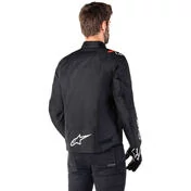 Alpinestars T-SPS V2 WP Fabric Motorcycle мотокуртка Black White Red Fluorescent