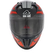 ACERBIS X-WAY Full Face Motorcycle Мотошлем Orange Grey