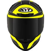 Kyt TT-REVO ELECTRON Full Face Motorcycle Мотошлем Black Yellow