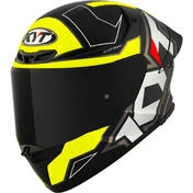 Kyt TT-REVO ELECTRON Full Face Motorcycle Мотошлем Black Yellow