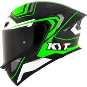 Kyt TT-REVO OVERTECH Full Face Motorcycle Мотошлем Black Green