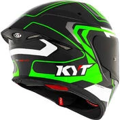 Kyt TT-REVO OVERTECH Full Face Motorcycle Мотошлем Black Green