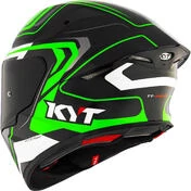 Kyt TT-REVO OVERTECH Full Face Motorcycle Мотошлем Black Green