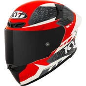 Kyt TT-REVO GEAR Full Face Motorcycle Мотошлем Black Red