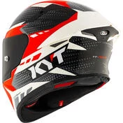 Kyt TT-REVO GEAR Full Face Motorcycle Мотошлем Black Red