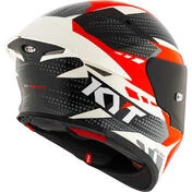 Kyt TT-REVO GEAR Full Face Motorcycle Мотошлем Black Red