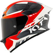 Kyt TT-REVO GEAR Full Face Motorcycle Мотошлем Black Red