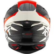 Kyt TT-REVO GEAR Full Face Motorcycle Мотошлем Black Red