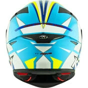 Kyt TT-REVO GRAN PRIX Full Face Motorcycle Мотошлем White Blue