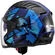 LS2 OF600 COPTER II KANJI Blue Motorcycle Jet Мотошлем
