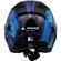 LS2 OF600 COPTER II KANJI Blue Motorcycle Jet Мотошлем