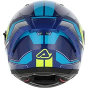 ACERBIS X-WAY Full Face Motorcycle Мотошлем Blue Yellow