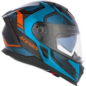 ACERBIS X-WAY Full Face Motorcycle Мотошлем Blue Orange