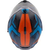 ACERBIS X-WAY Full Face Motorcycle Мотошлем Blue Orange