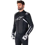 Alpinestars T-SPS V2 WP Fabric Motorcycle мотокуртка Black White