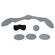 KONG ITALY Internal Padding For Helmet Spider/Mouse Серый
