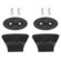 KONG ITALY Leef Adjustment Wheel Черный