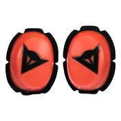 DAINESE Pista Knee Sliders Fluo-Red / Black