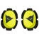 DAINESE Pista Knee Sliders Fluo-Yellow / Black