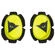 DAINESE Pista Knee Sliders Fluo-Yellow / Black