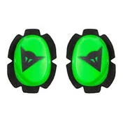 DAINESE Pista Knee Sliders Fluo-Green / Black