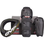 EVS SPORTS Slam Combo protectors kit Черный