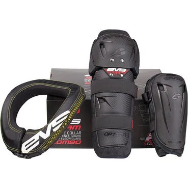 EVS SPORTS Slam Combo protectors kit Черный