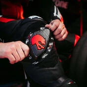 FURYGAN Knee Sliders Красно-черный