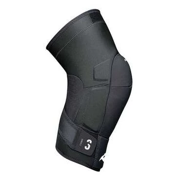 BLUEGRASS 3Straps knee guards Черный