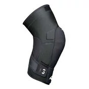 BLUEGRASS 3Straps knee guards Черный