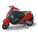 TUCANO URBANO Termoscud® Piaggio Vespa LX apron Черный