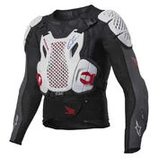 ALPINESTARS Honda Bionic Plus V2 Long Sleeve Protective Jacket Black / White / Blue / Bright / Red